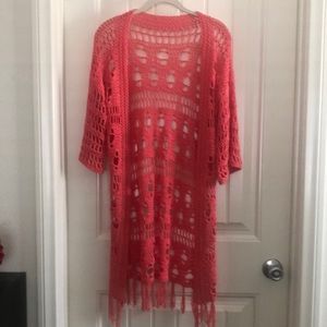 Handmade Crochet Lace kimono